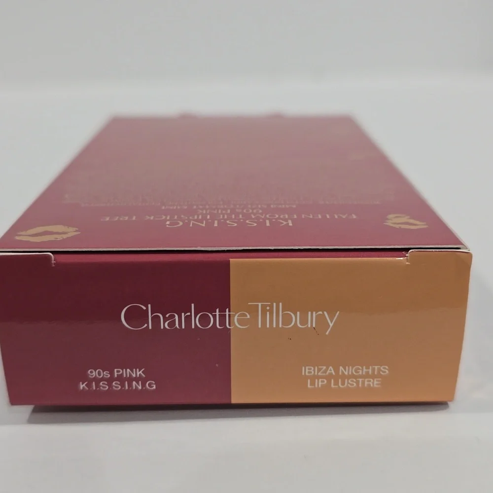 NIB ✅ Charlotte Tilbury  90's PINK - Rose Gloss & Rose Lipstick Duo